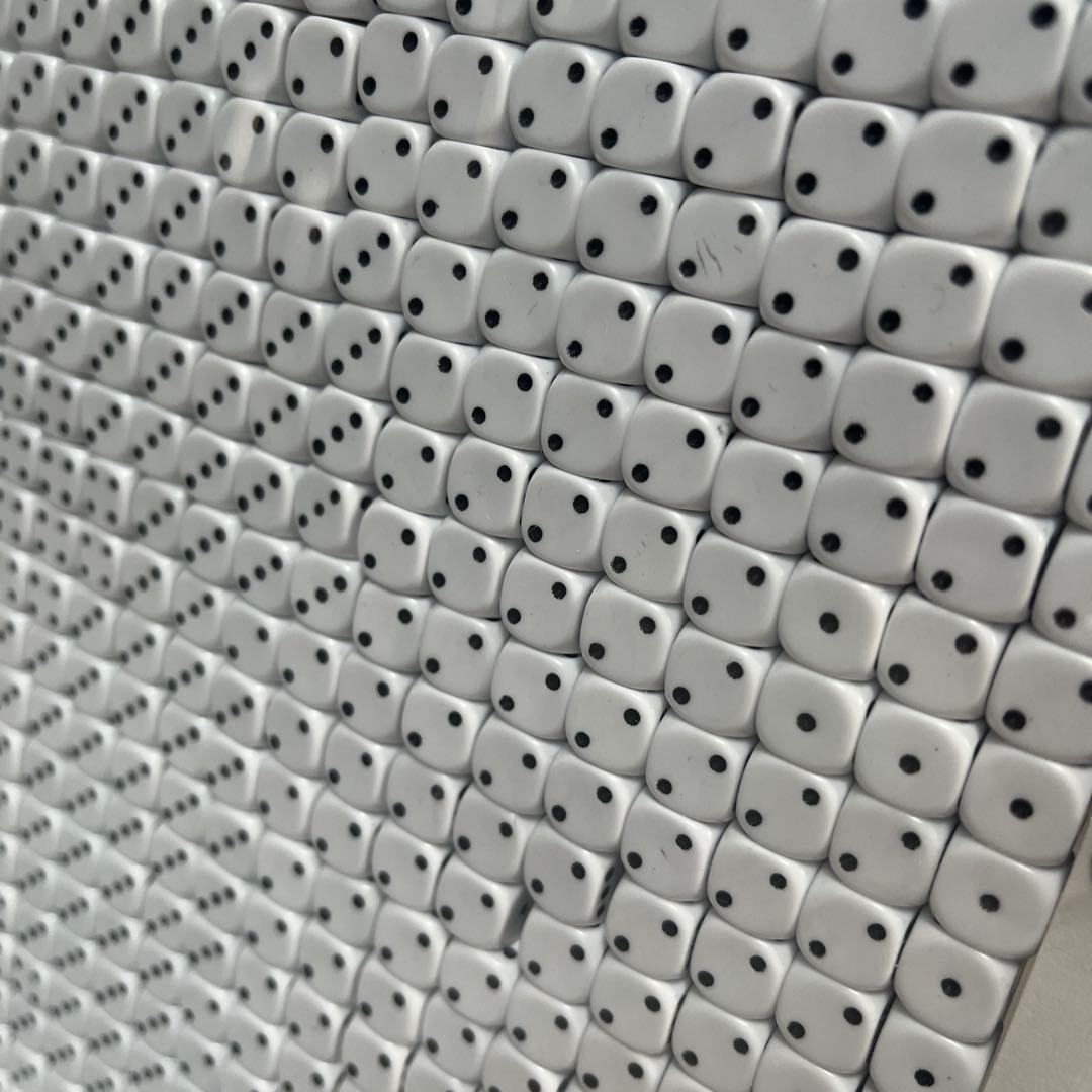 【モダン】チャーリー・チャップリン（サイコロ モザイクアート）