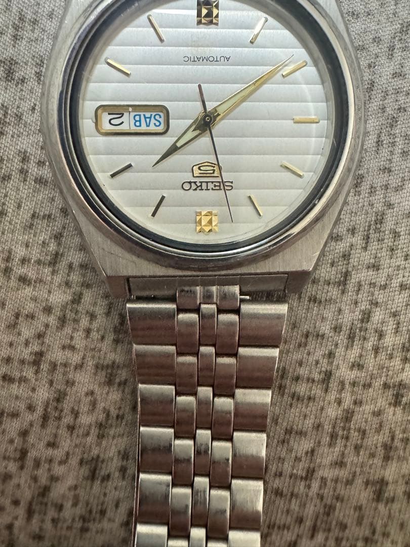 SEIKO 5 自動巻 7s26-8760セイコーファイ。