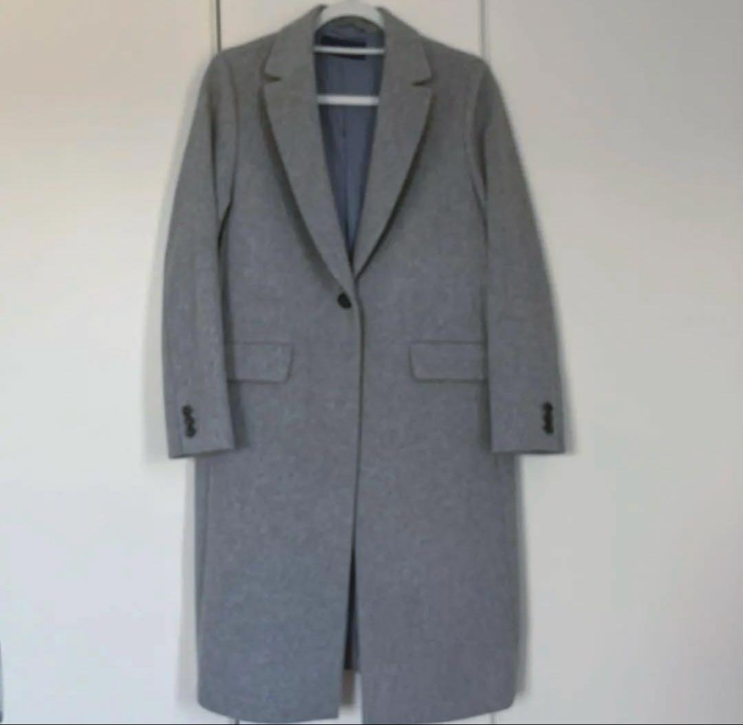 SHIPS グレー チェスターコート　38 新品同等