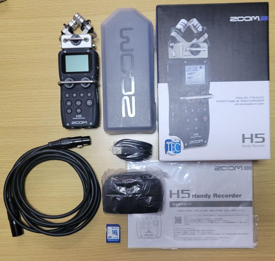 ZOOM H5 ハンディレコーダー