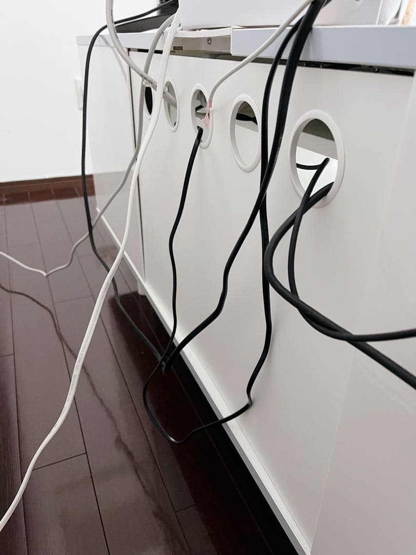 【美品】IKEA テレビ台 ホワイト 収納たっぷりTV台 横幅160cm