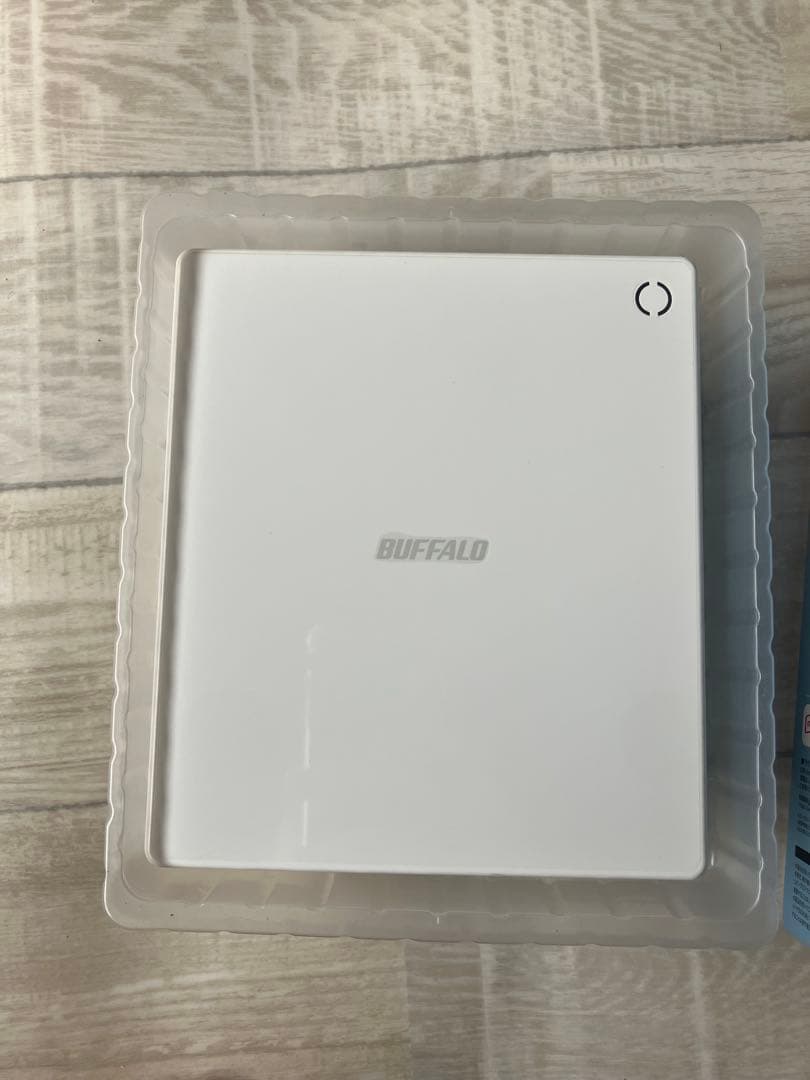 BUFFALO CD/DVDプレーヤー ラクレコ RR-PW2 ホワイト