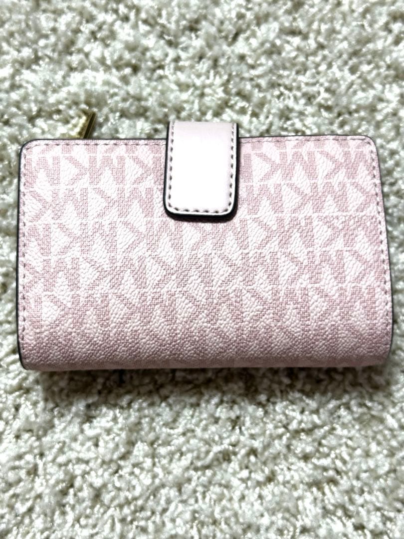 MICHAEL KORS ピンク 二つ折り財布 新品未使用