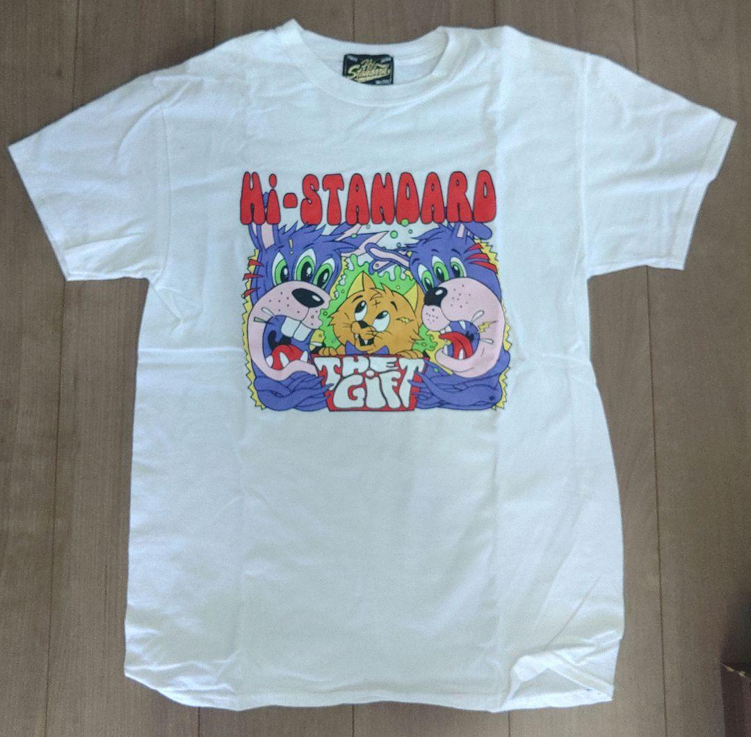 Hi-STANDARD Tシャツ（ホワイト/ブラック）キッズ(イエロー/ブルー)
