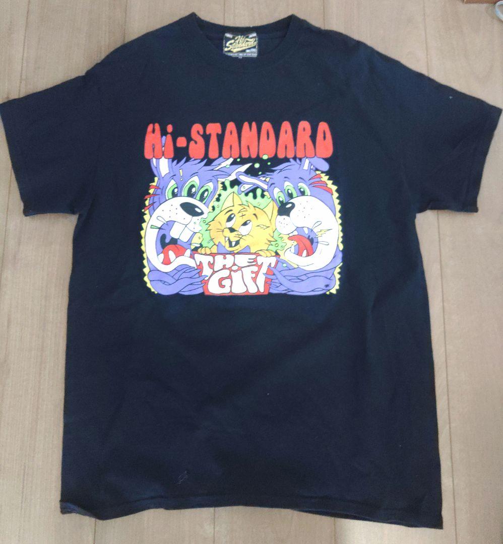 Hi-STANDARD Tシャツ（ホワイト/ブラック）キッズ(イエロー/ブルー)