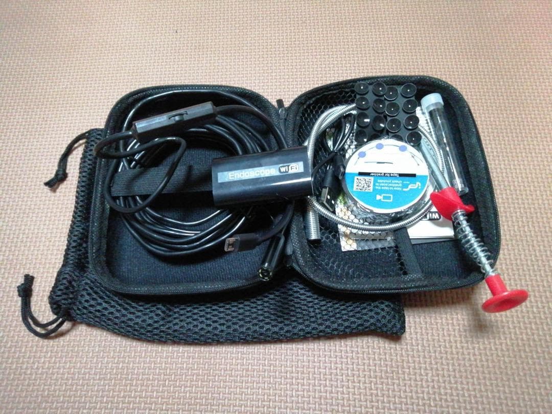 高解像度ワイヤレススネークカメラ、USB内視鏡、24インチピックアップツール