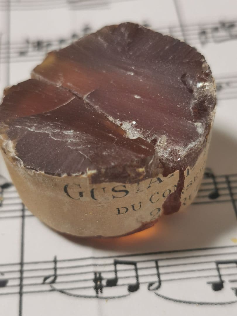 【貴重 缶ベル】幻の松脂 Gustave Bernardel