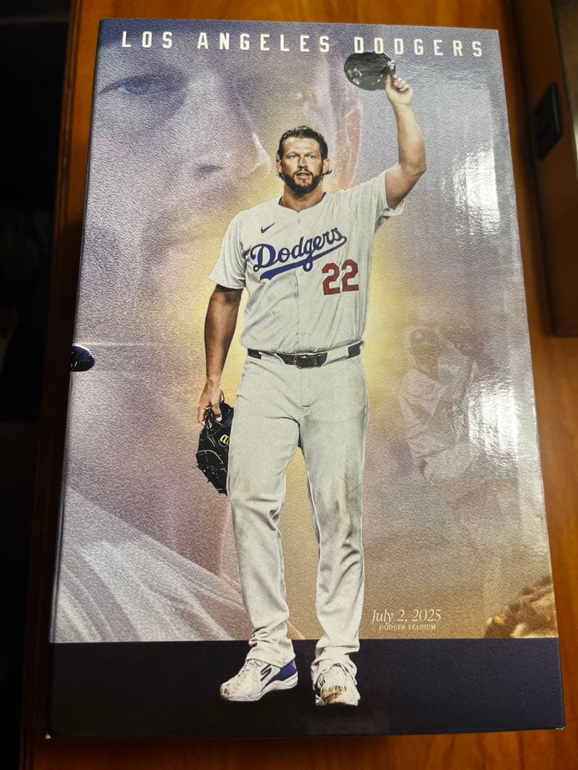 クレイトン・カーショウ 3000奪三振記念　ボブルヘッド