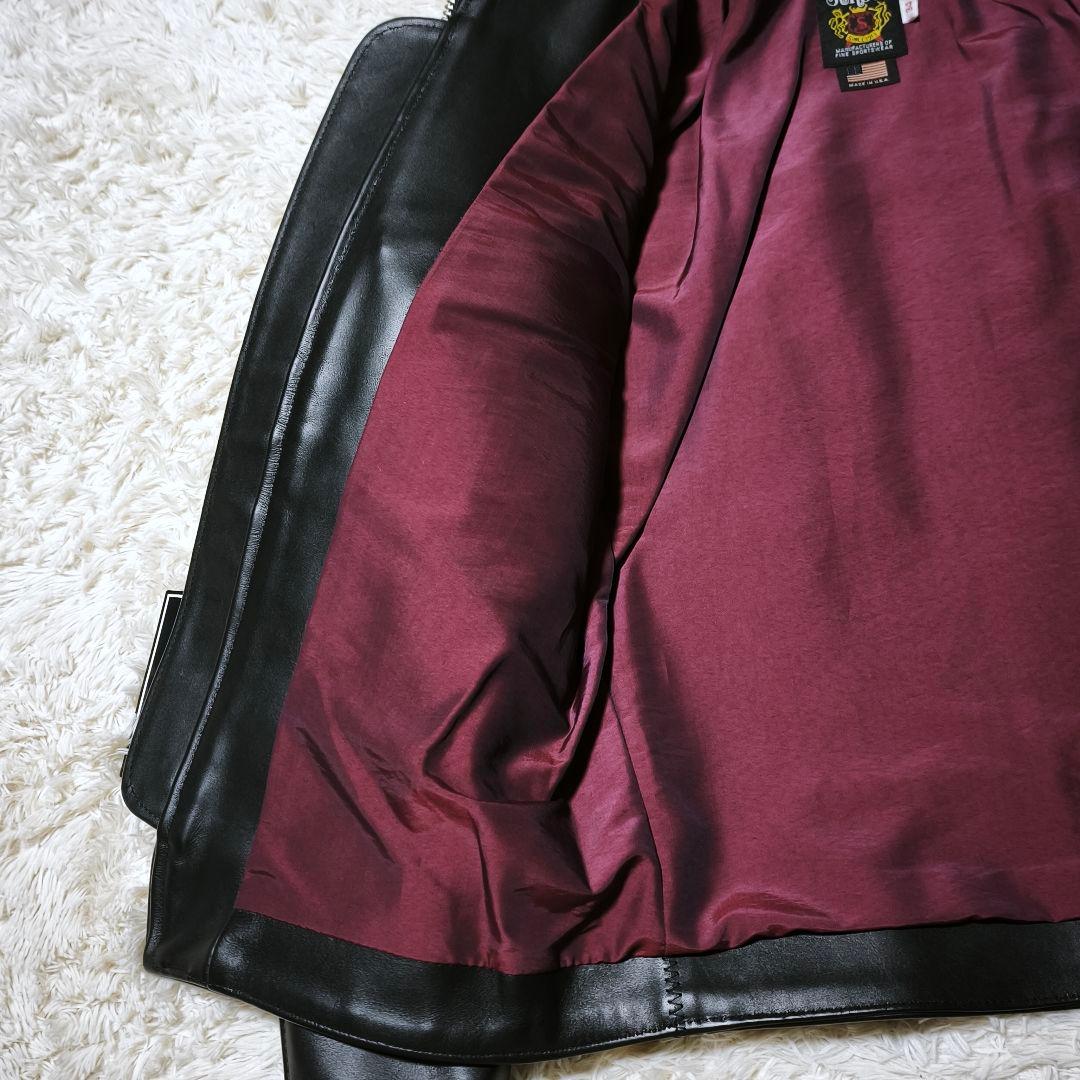 【未使用品】Schott 641XX USA製 ライダースジャケット 34