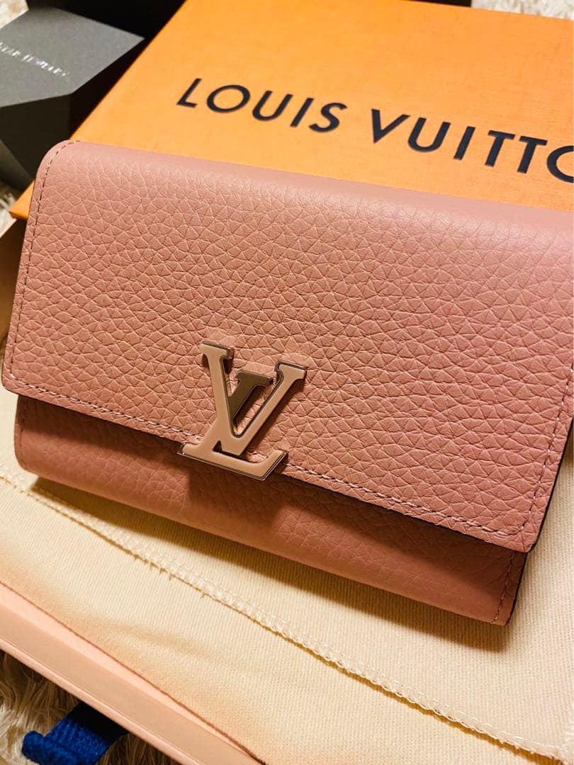 特別値下げ★Louis Vuitton/ポルトフォイユ・カプシーヌ コンパクト