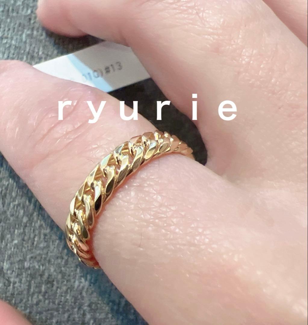 18金K18 6DC リング　ユニセックス