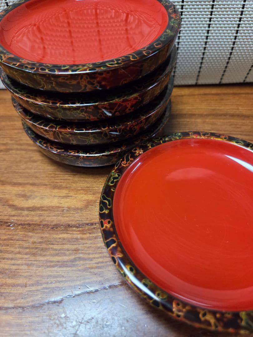 津軽塗　菓子うけ小鉢