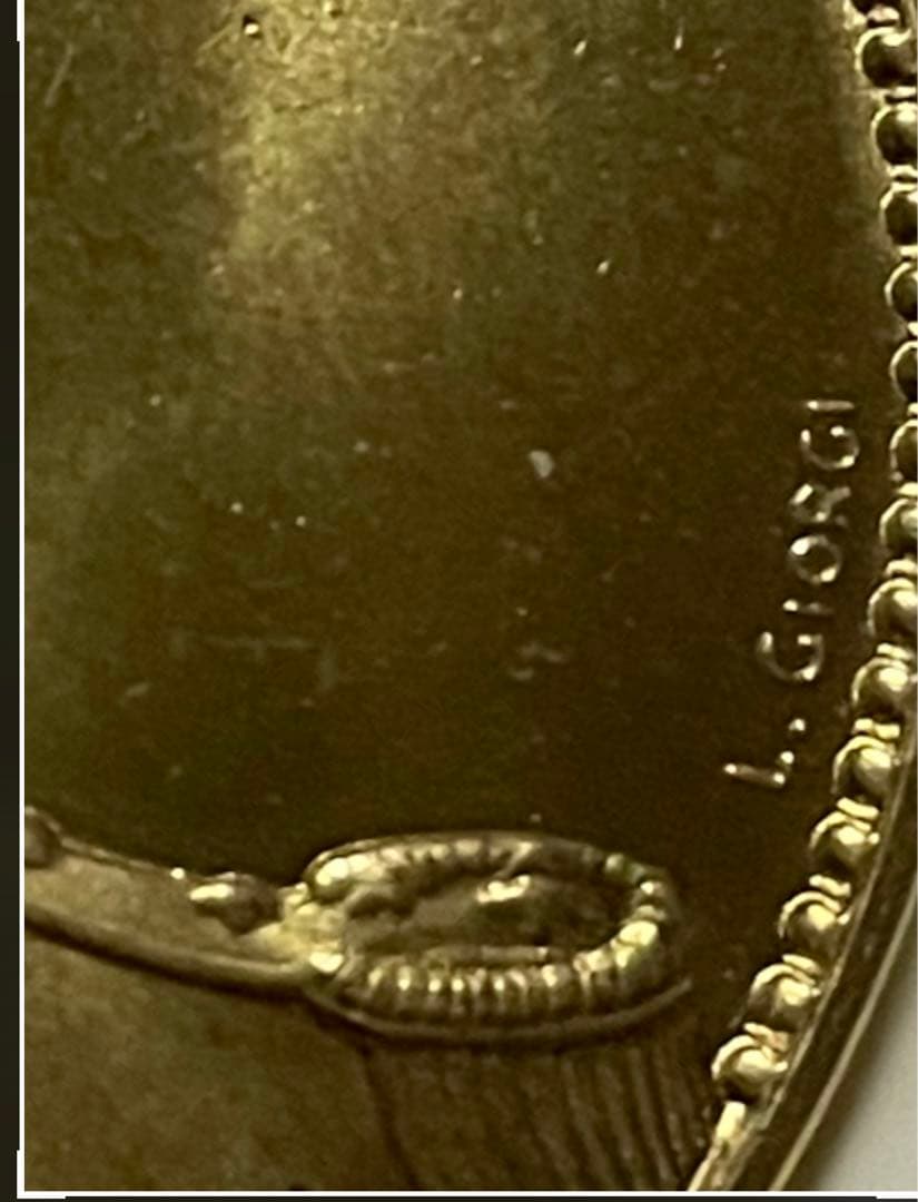 袁世凯 L.GORGI サイン版 壹圓 中華民国共和纪念 銀貨 重さ26.75g