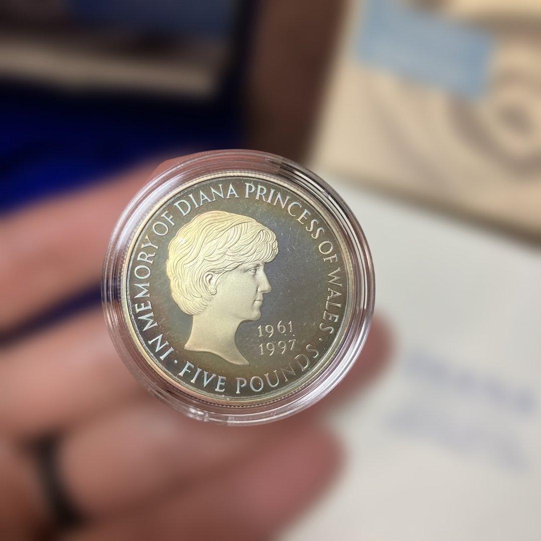 ★ダイアナ妃メモリアル Silverproof memorial coin