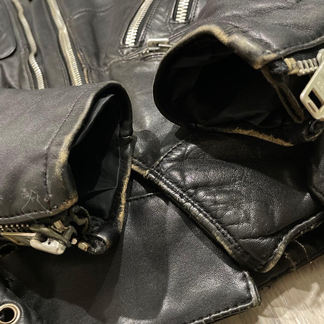 〜90s hein gericke ライダースジャケット レザージャケット 本革