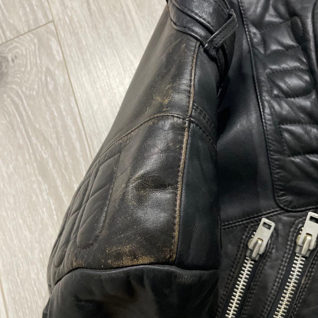 〜90s hein gericke ライダースジャケット レザージャケット 本革