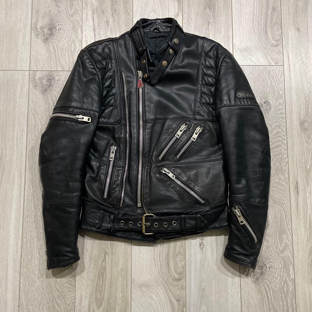 〜90s hein gericke ライダースジャケット レザージャケット 本革