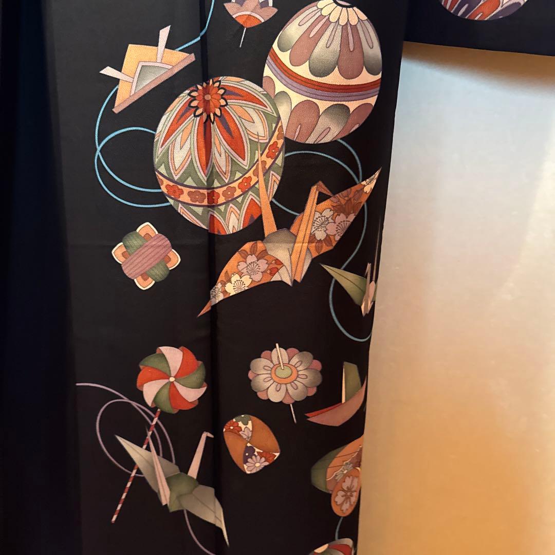 洗える振袖　撫松庵