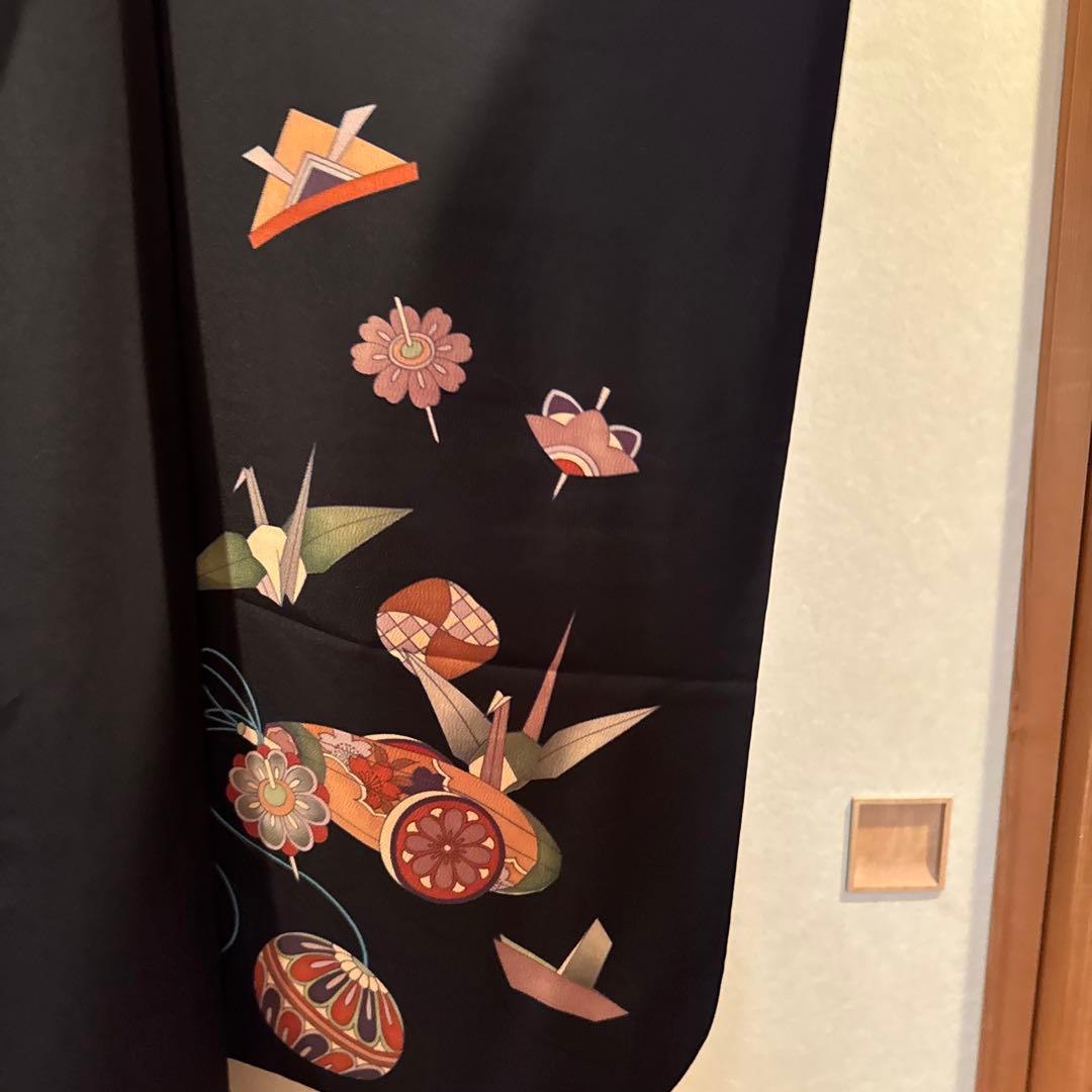 洗える振袖　撫松庵