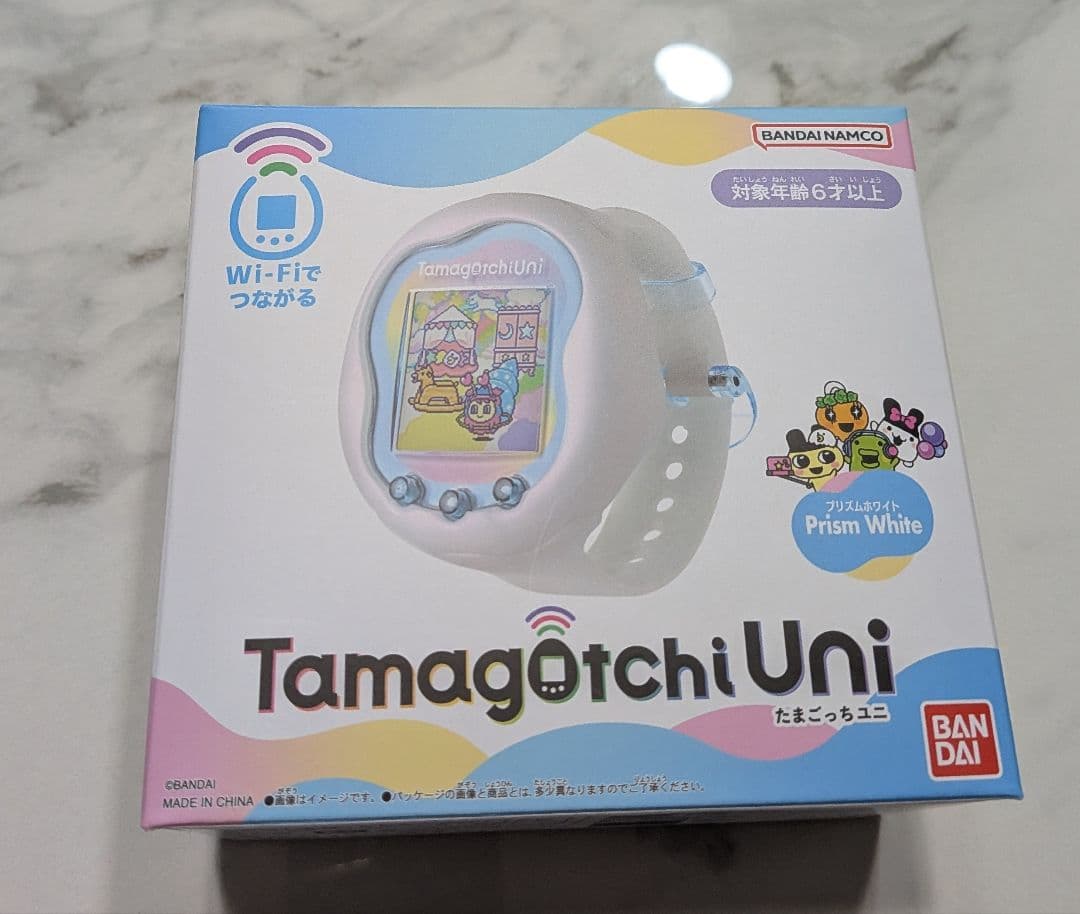 【新品未開封】Tamagotchi Uni Prism White たまごっち