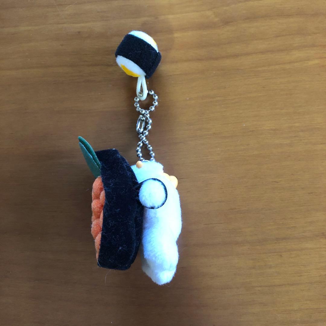 ミニぬいぐるみキーホルダー等　くまのプーさん（お寿司）【６個セット】