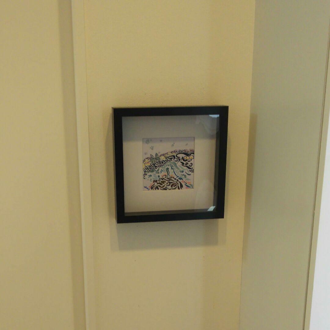 絵 水彩画  インテリア