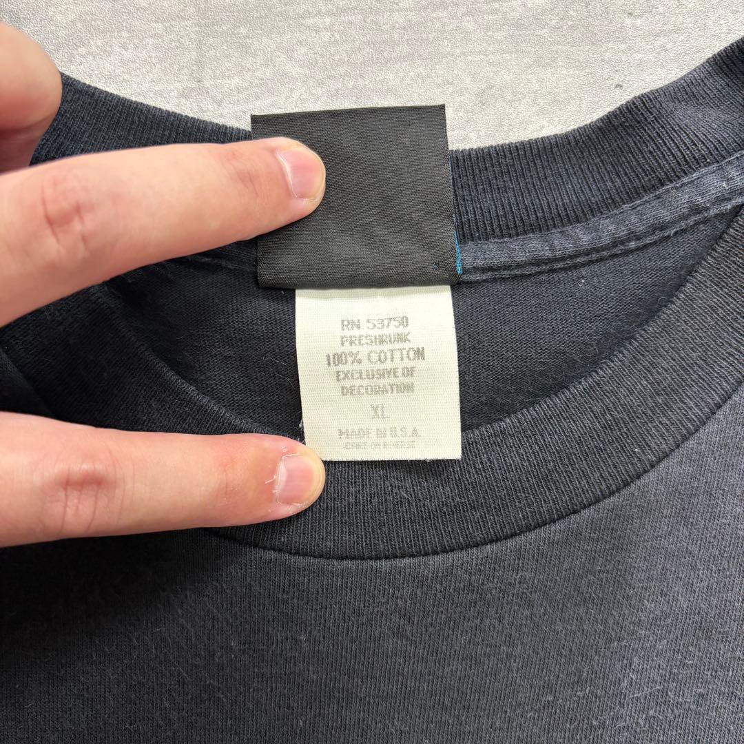 90s　XL　USA製　MOTOWN CAFE　スーベニア　刺繍