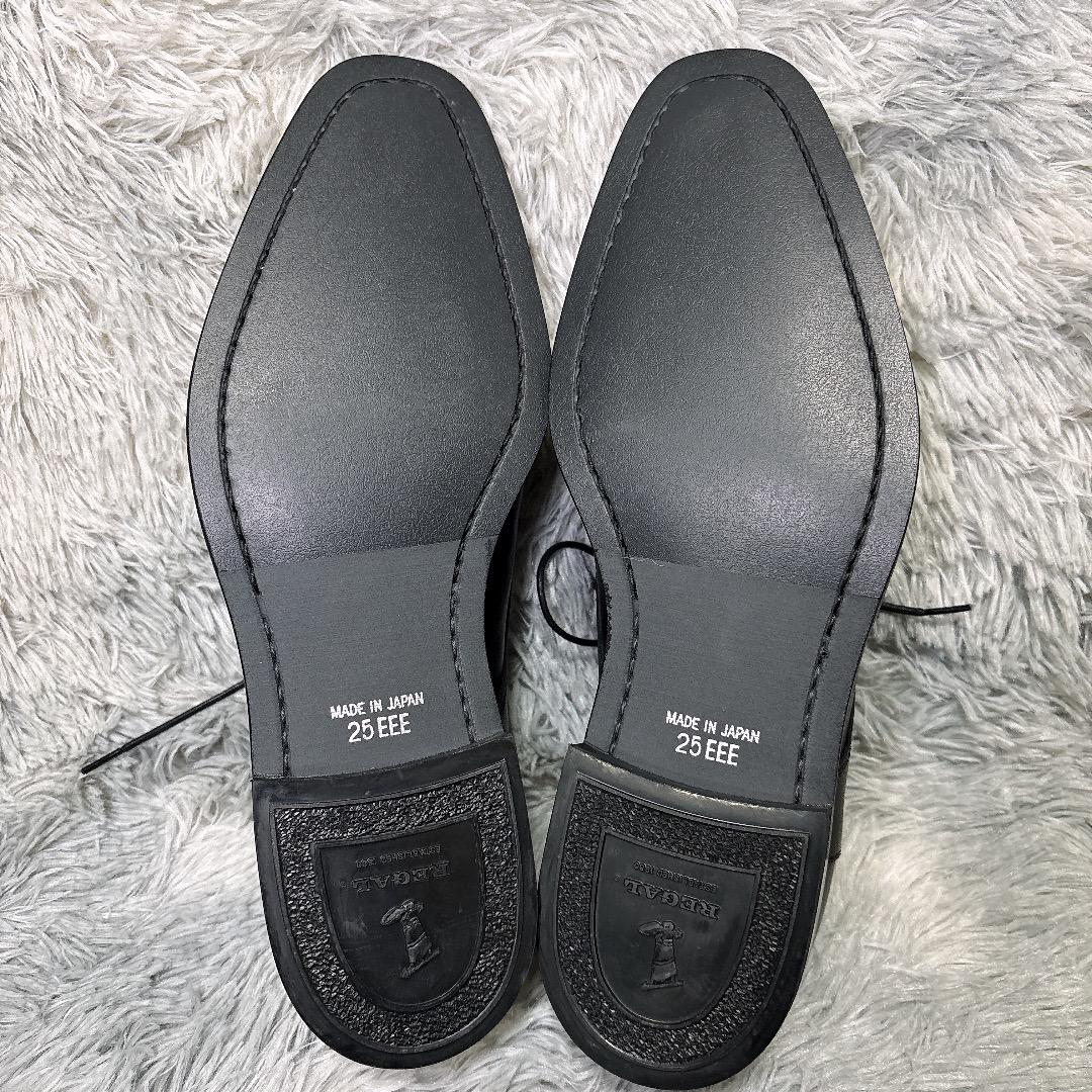 未使用✨REGAL 25.0cm EEE Uチップ ビジネスシューズ VO51