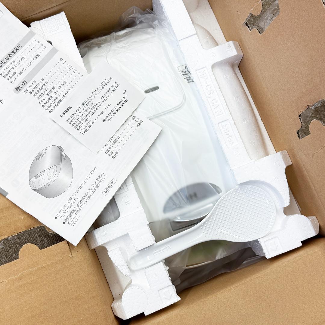 未使用 ZOJIRUSHI IH炊飯ジャー 極め炊き NP-KA10-WB