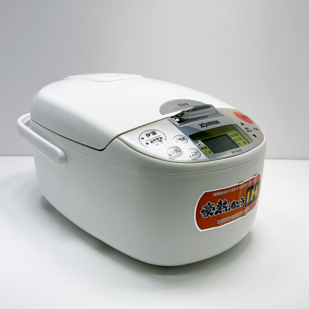 未使用 ZOJIRUSHI IH炊飯ジャー 極め炊き NP-KA10-WB