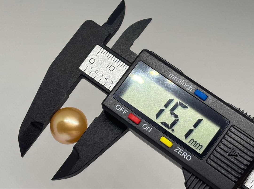 ゴールド 南洋真珠　大粒　15mm〜最終値下げ〜