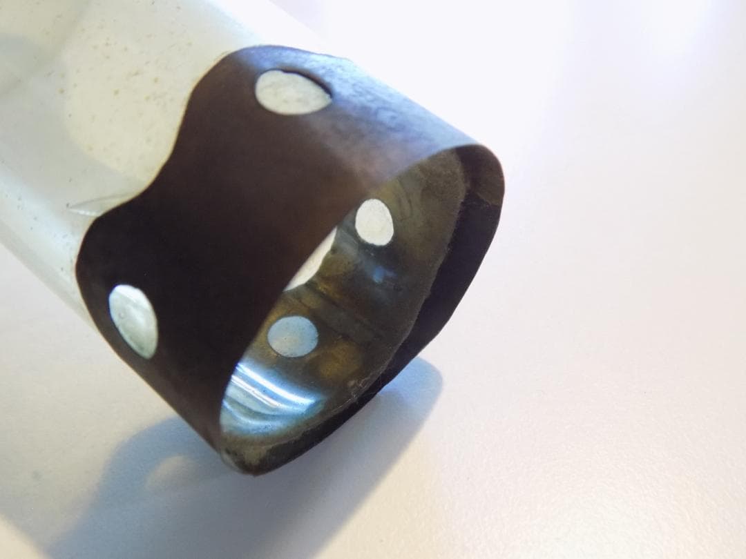 大珍品　日の丸と満州国旗があしらわれた古い灯油ランプ