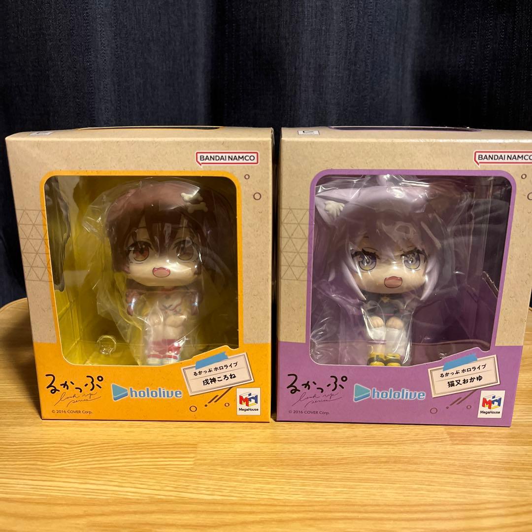 ★ホロライブ　るかっぷ　戌神ころね　猫又おかゆ　2個セット