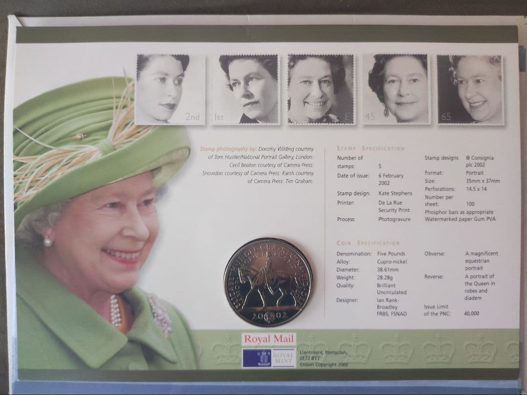 ⏬️値下げ　エリザベス女王即位50周年記念