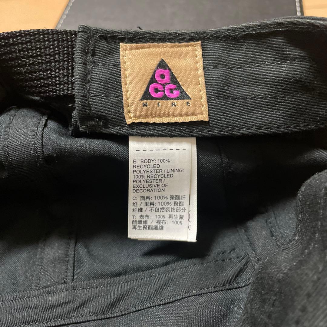 NIKE ACG ブラックキャップ