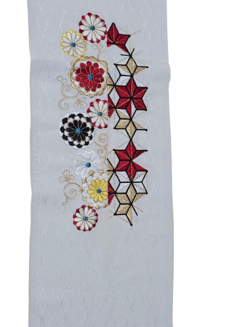 振袖　フルセット　豪華絢爛　刺繍　地文　成人式　結婚式　華やか　オレンジ　紫