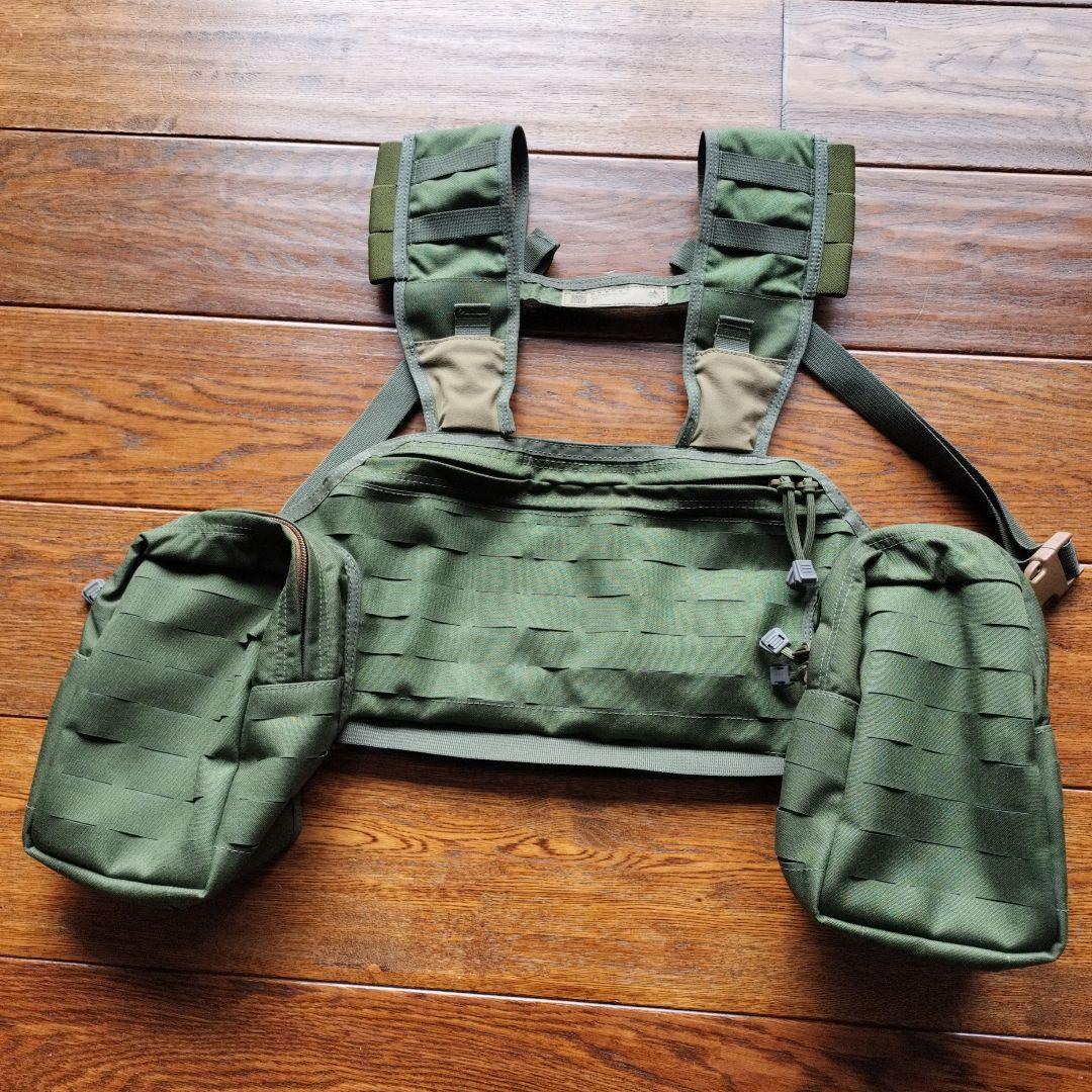 四度戦術　チェストリグタイプ1 オリーブドラブ 日本製