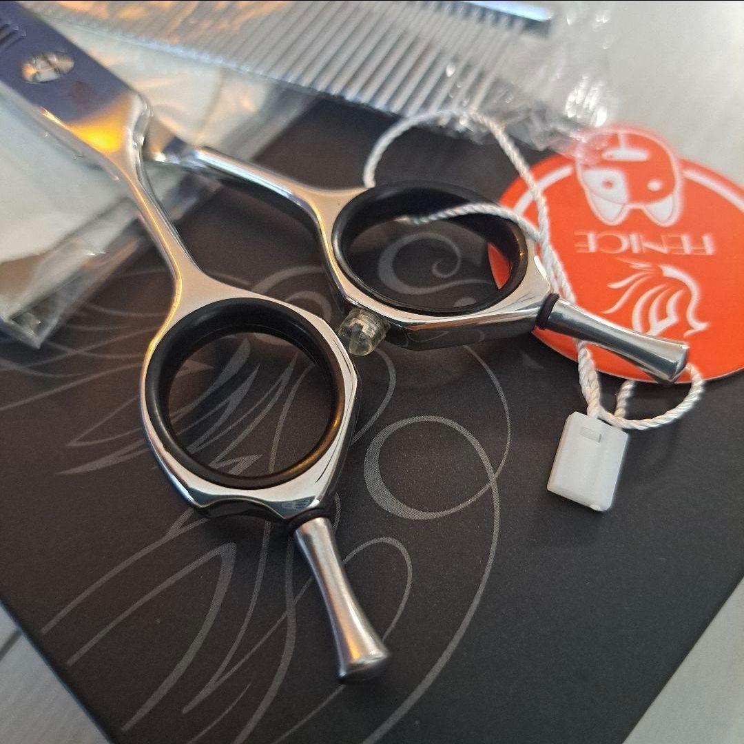 【売約済】新品★フェニーチェ左利き用 カーブセニングシザー★50%★7in