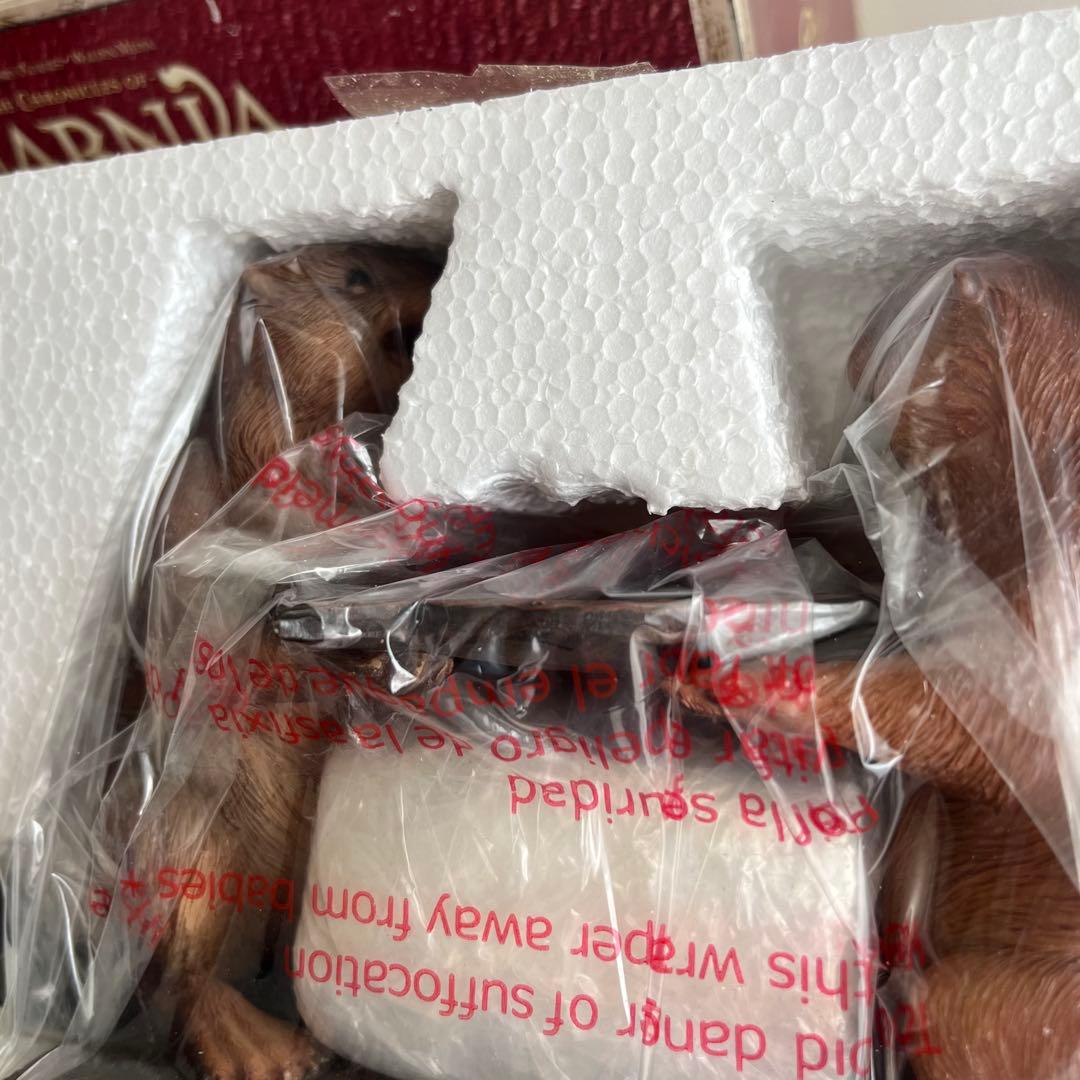 【希少】【極美品】ナルニア国物語　ワードローブ　ビーバー　街灯ジオラマ