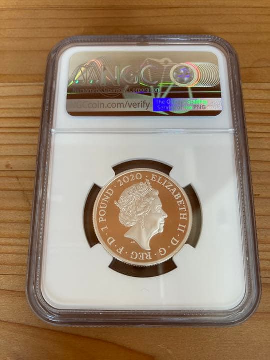 ミュージックレジェンド　1ポンドプルーフ銀貨