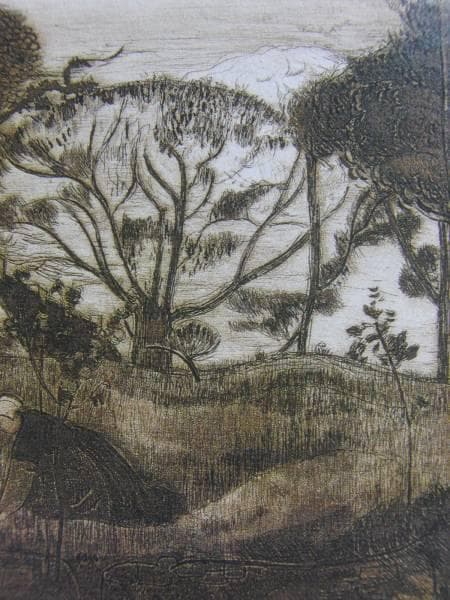 アルマン・セガン、風景、超希少額装用画版,新品額装付 送料無料