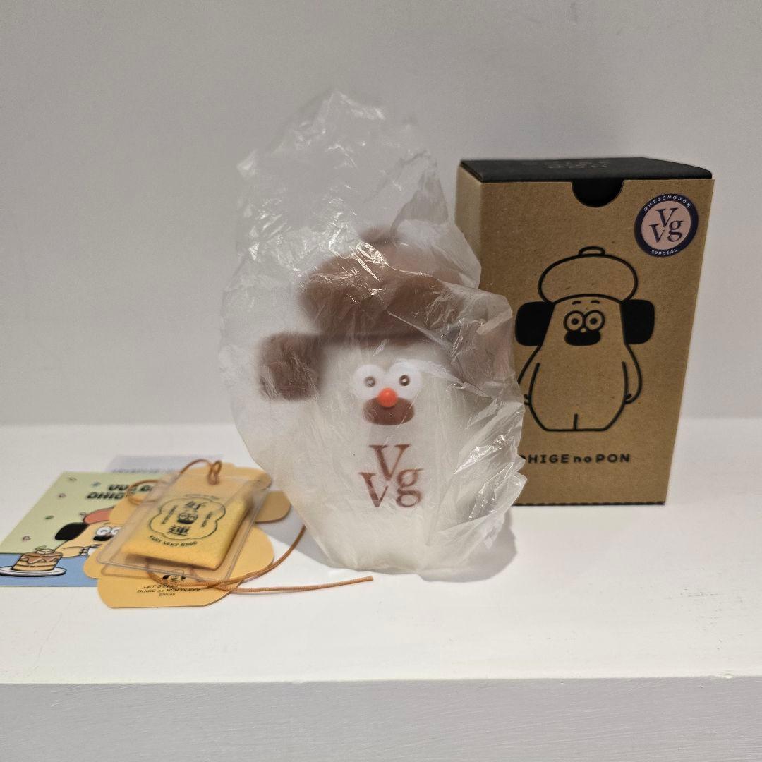 台湾限定 vvg おひげのポン ソフビフィギュア