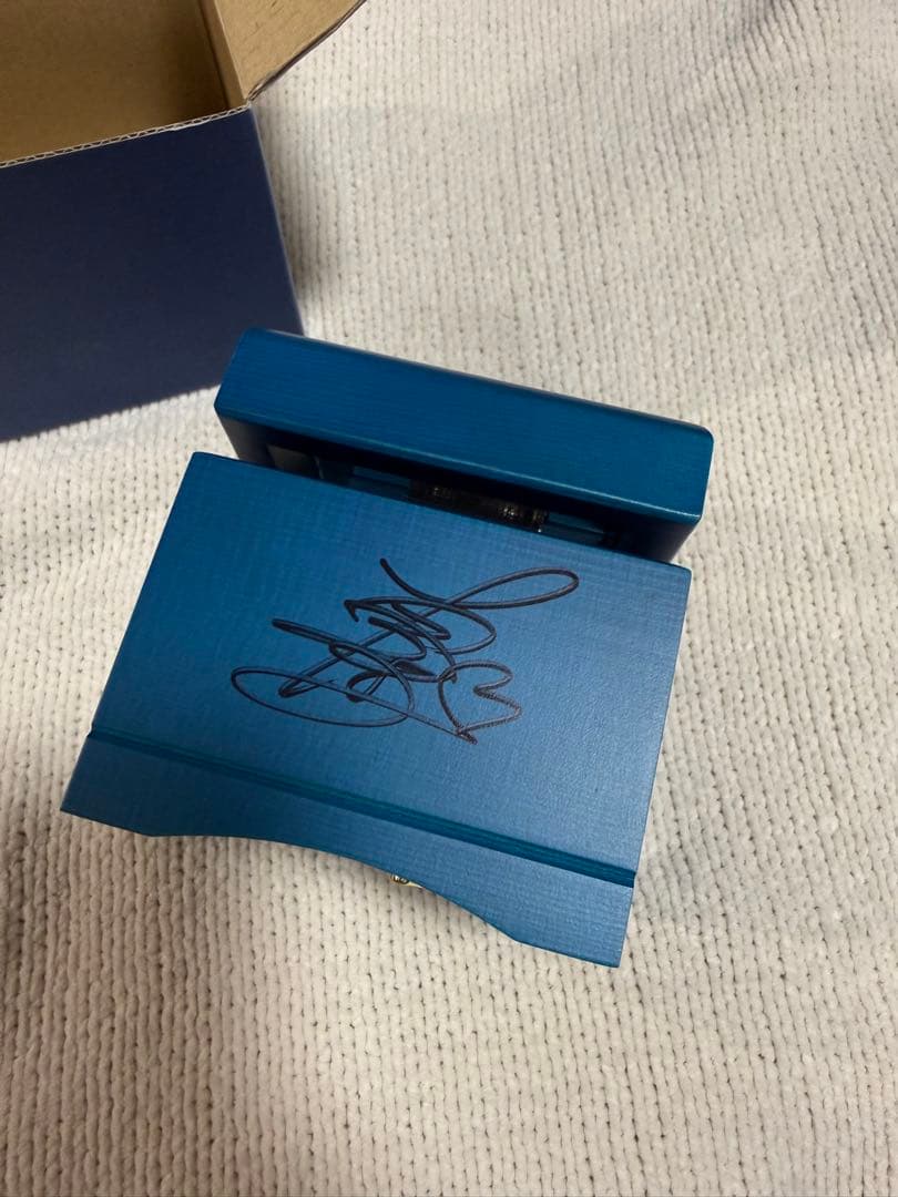 森口博子 35周年記念 蒼い生命 直筆サイン入りオルゴール