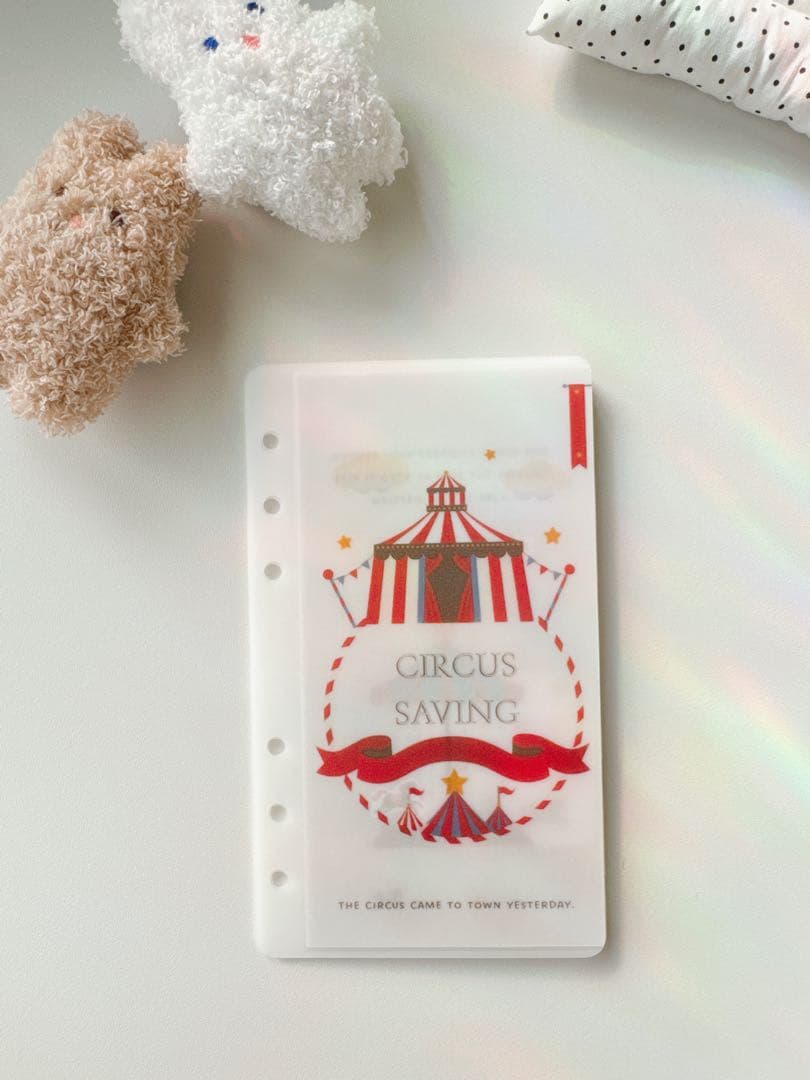 A6 refill Circus saving シール付き 2300円