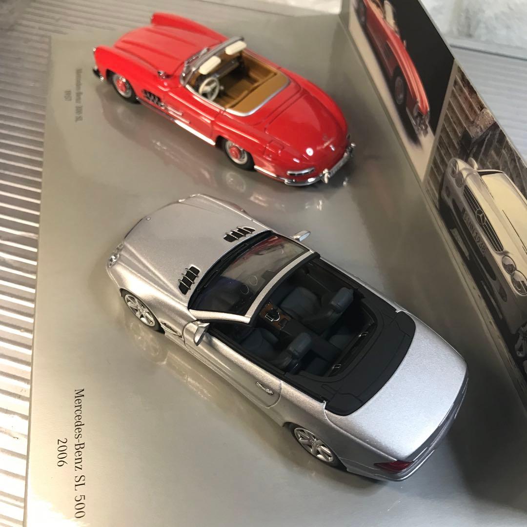 Mercedes-Benz SL 2台　1/43