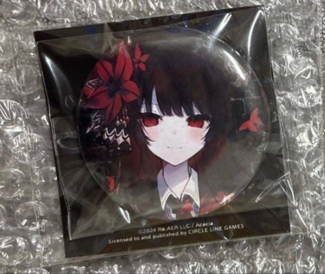 魔法少女ノ魔女裁判　二階堂ヒロ　缶バッジ　中国CF返礼品