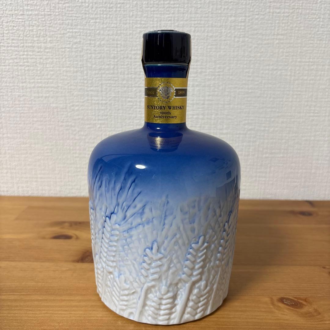 サントリーウイスキー　感謝百年　記念ボトル　有田焼　陶器　未開封