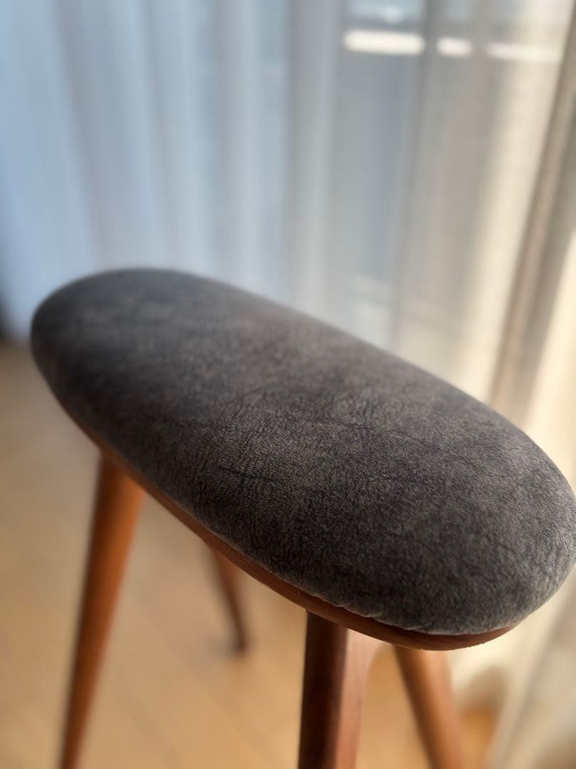 ナガノインテリア　キッチンスツール　コッペ　木製　ミヤモト家具　SOLID