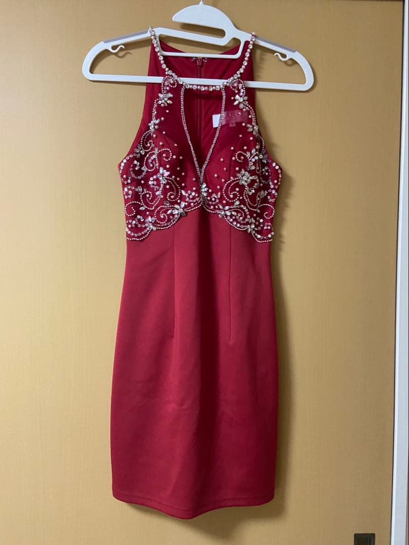 Angel R ビジュードレス　レッド　Sサイズ