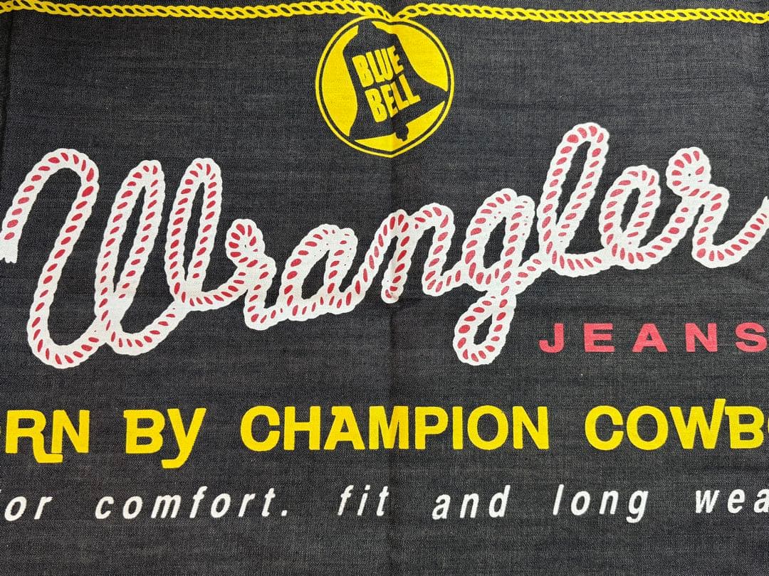 非売品　看板　バーナー　Wrangler ラングラー　Jeans 大判